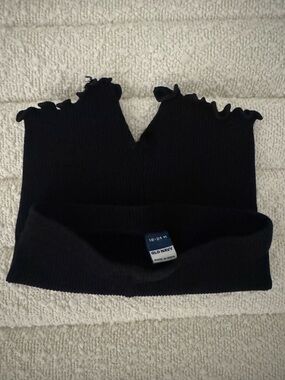 Old Navy Bike Shorts - Ribbed Lettuce Edge (tried on)